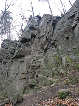 Скелі над Тетеревом