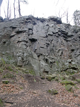 Скелі над Тетеревом