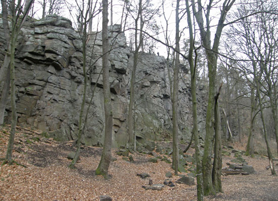 Скелі над Тетеревом